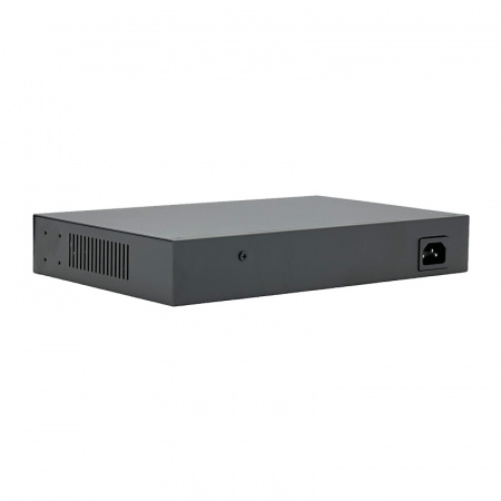 UB-SW-16F2G1SFP-200 Base Неуправляемый коммутатор Unibrave с поддержкой PoE на 16 портов, 2 Uplink 1000 Мбит/c и 1 SFP (200 Вт)