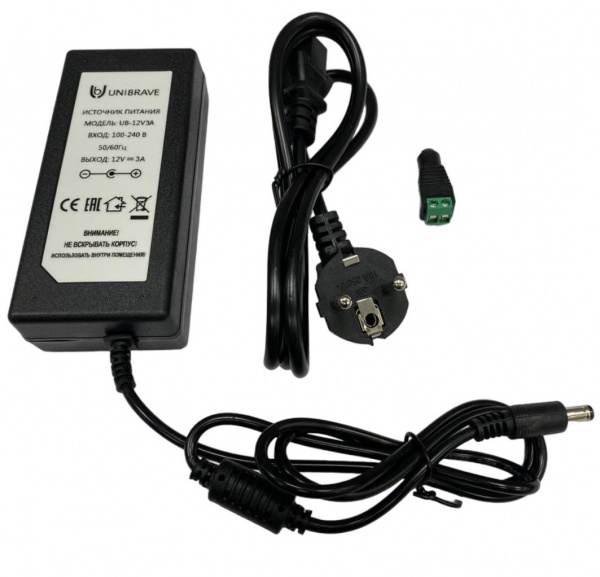 Блок питания Unibrave UB-12V3A