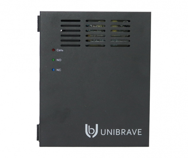UB-ББП-30 (СКУД) Бесперебойный блок питания для СКУД Unibrave ББП-30, металл