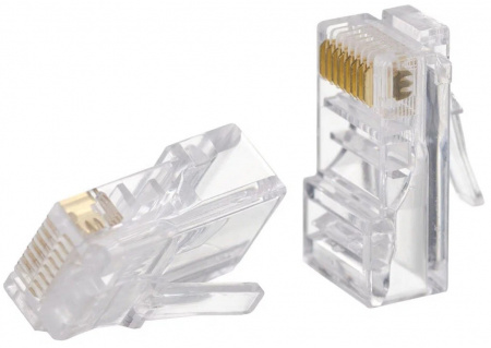 Джек RJ-45 8P8C кат 5е. Unibrave