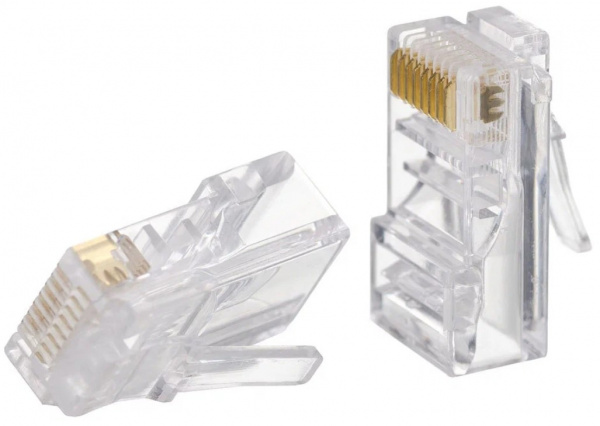 Джек RJ-45 8P8C кат 5е. Unibrave