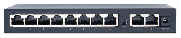 UB-SW-8F2F-96 out Base Неуправляемый коммутатор Unibrave с поддержкой PoE на 8 портов с внешним адаптером питания UB-SW-8F2F-96 out Base Неуправляемый коммутатор Unibrave с поддержкой PoE на 8 портов с внешним адаптером питания