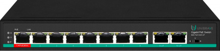 UB-SW-8G2G-120 Pro Гигабитный неуправляемый коммутатор Unibrave с поддержкой PoE на 8 портов