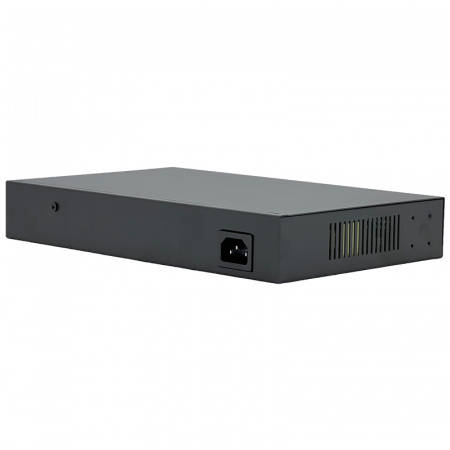 UB-SW-16F2G1SFP-200 Base Неуправляемый коммутатор Unibrave с поддержкой PoE на 16 портов, 2 Uplink 1000 Мбит/c и 1 SFP (200 Вт)