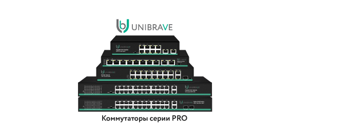 Надежные и доступные коммутаторы Unibrave Pro